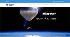 Desktop Screenshot of highpowertech.com